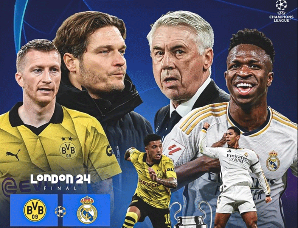 Chung kết Champions League 2023 - 2024:: Borussia Dortmund - Real Madrid: Sẽ là trận cầu đỉnh cao của mùa giải?