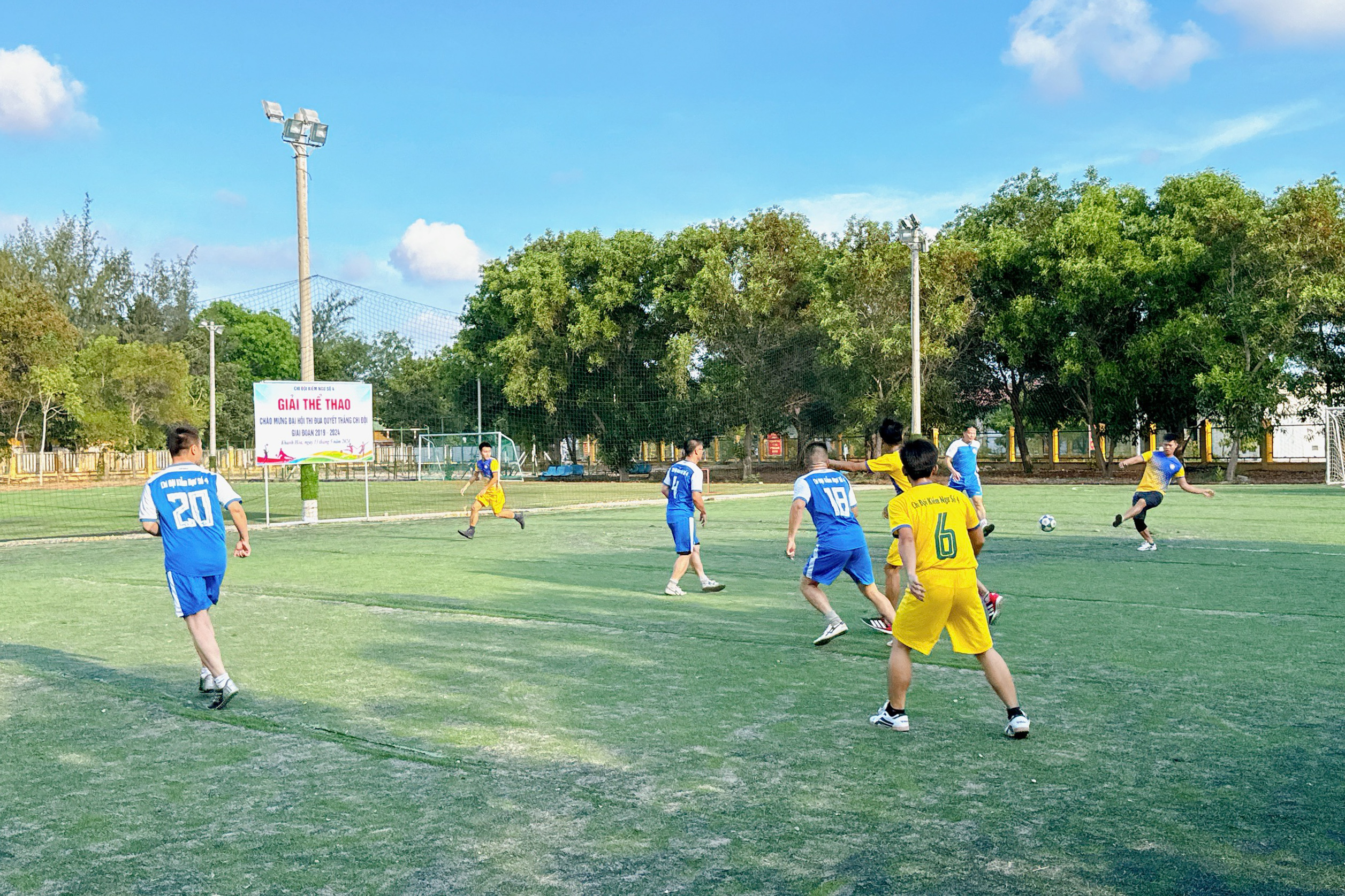 Chi đội Kiểm ngư số 4: Khai mạc giải thể thao chào mừng Đại hội thi đua Quyết thắng giai đoạn 2019-2024