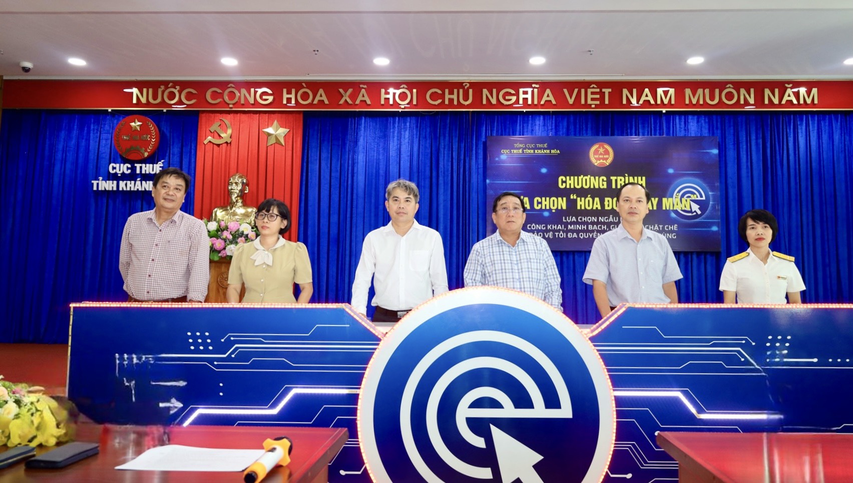 Cục Thuế tỉnh Khánh Hòa:: Quay thưởng Chương trình “Hóa đơn may mắn” quý I/2024
