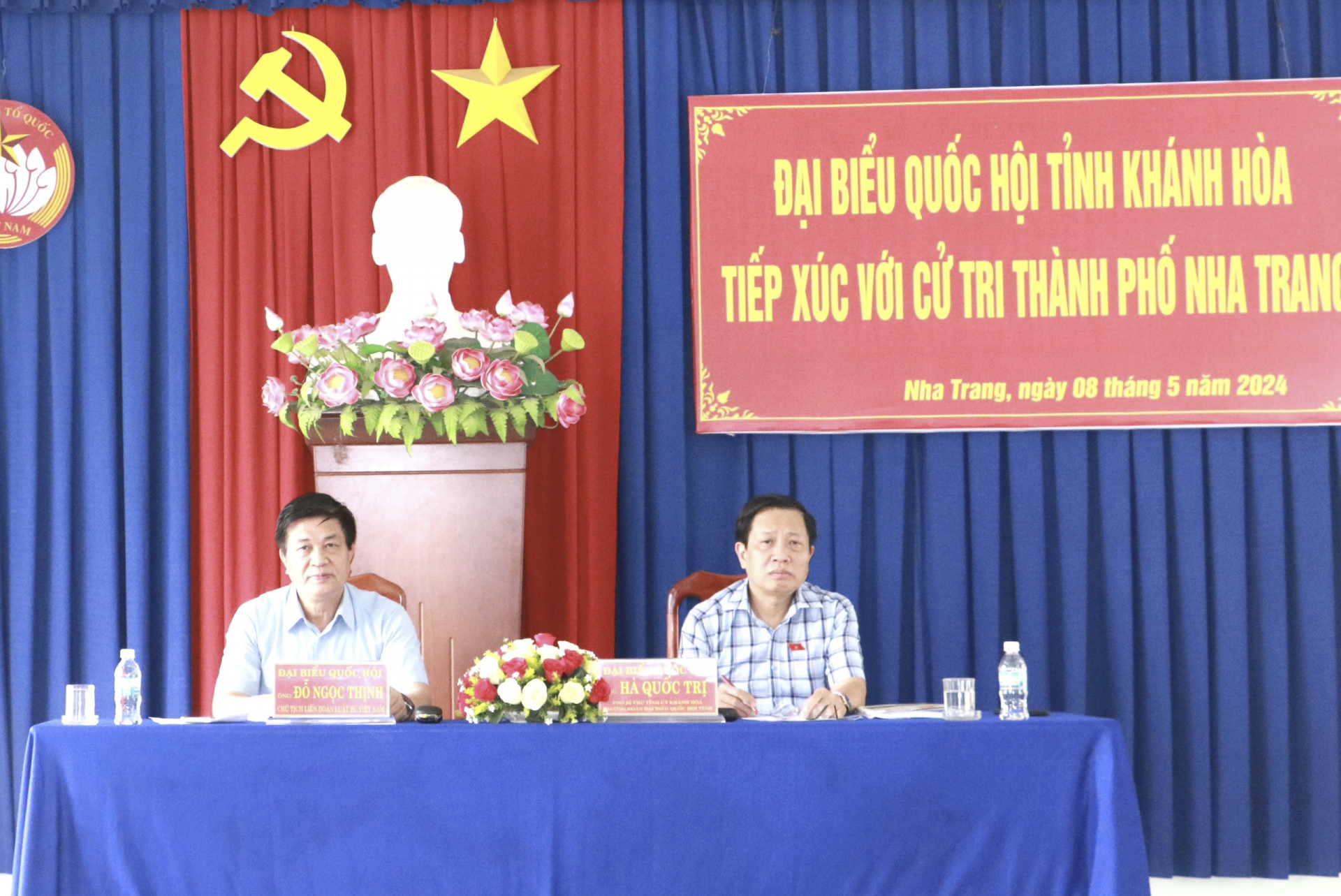 Đại biểu Quốc hội tỉnh Khánh Hòa tiếp xúc cử tri ở TP. Nha Trang