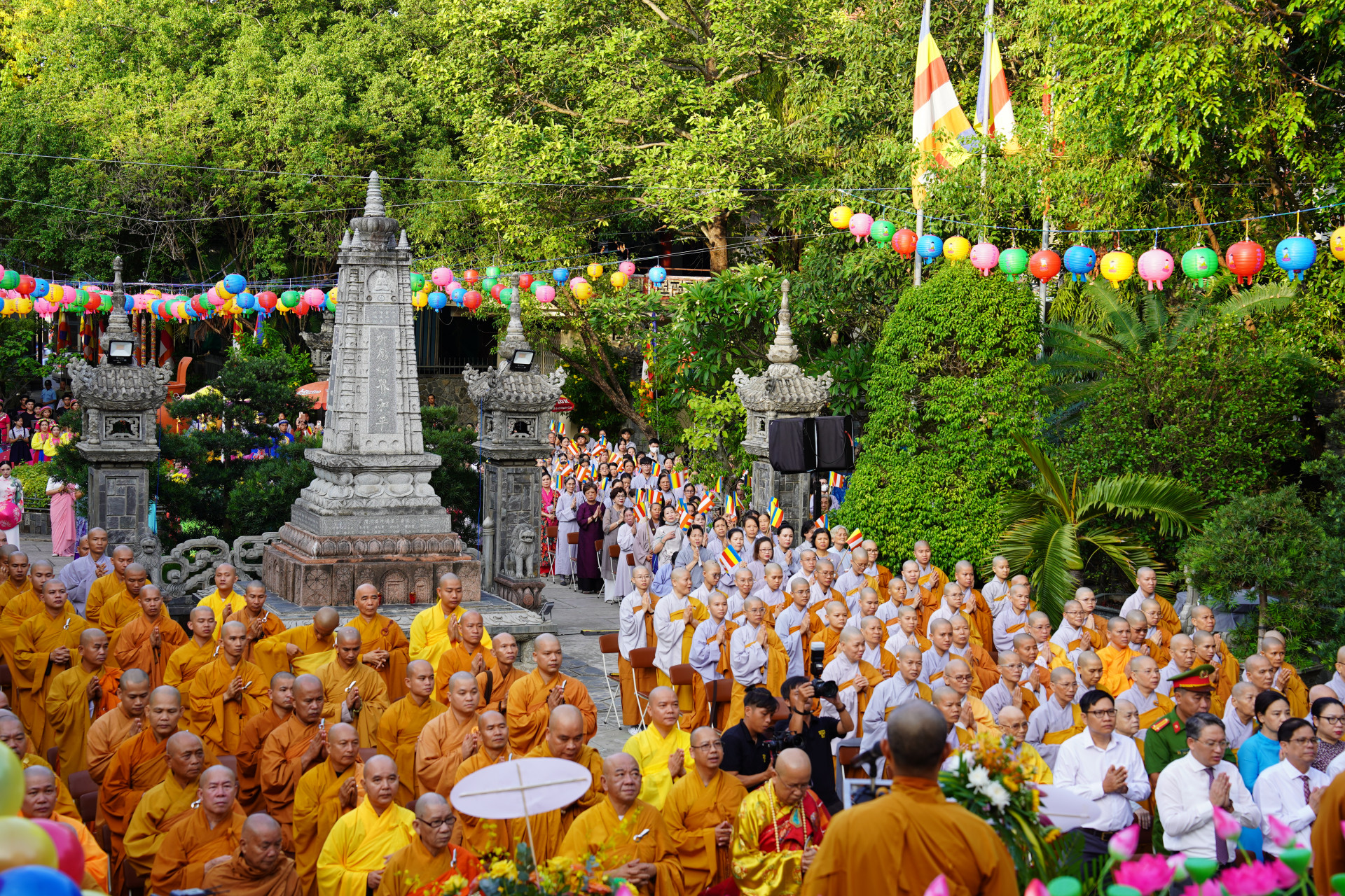 Hòa thượng, Đại đức, tăng ni Phật tử tại Đại Lễ Phật đản Phật lịch 2568 - Dương lịch 2024