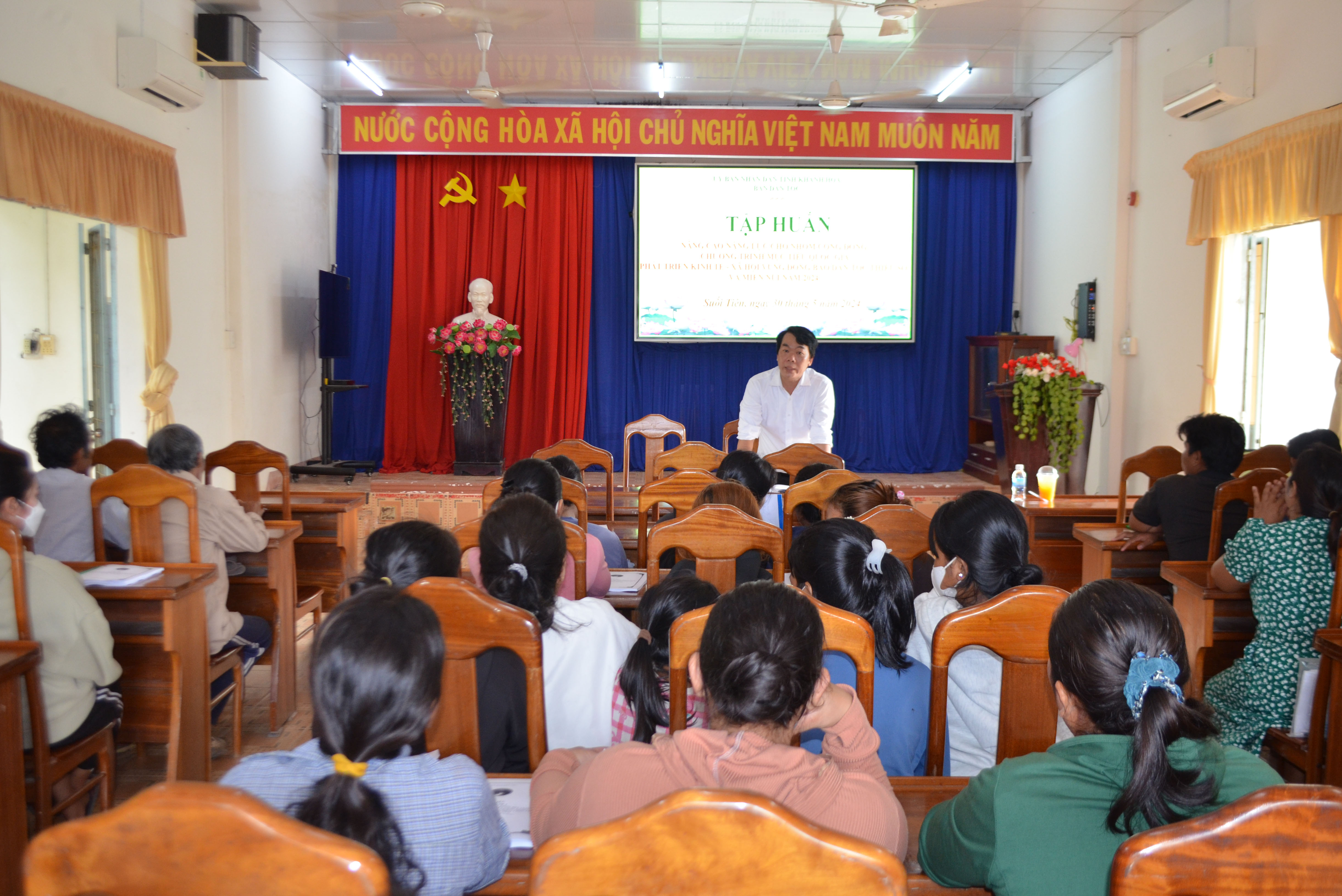 Tập huấn nâng cao năng lực cộng đồng