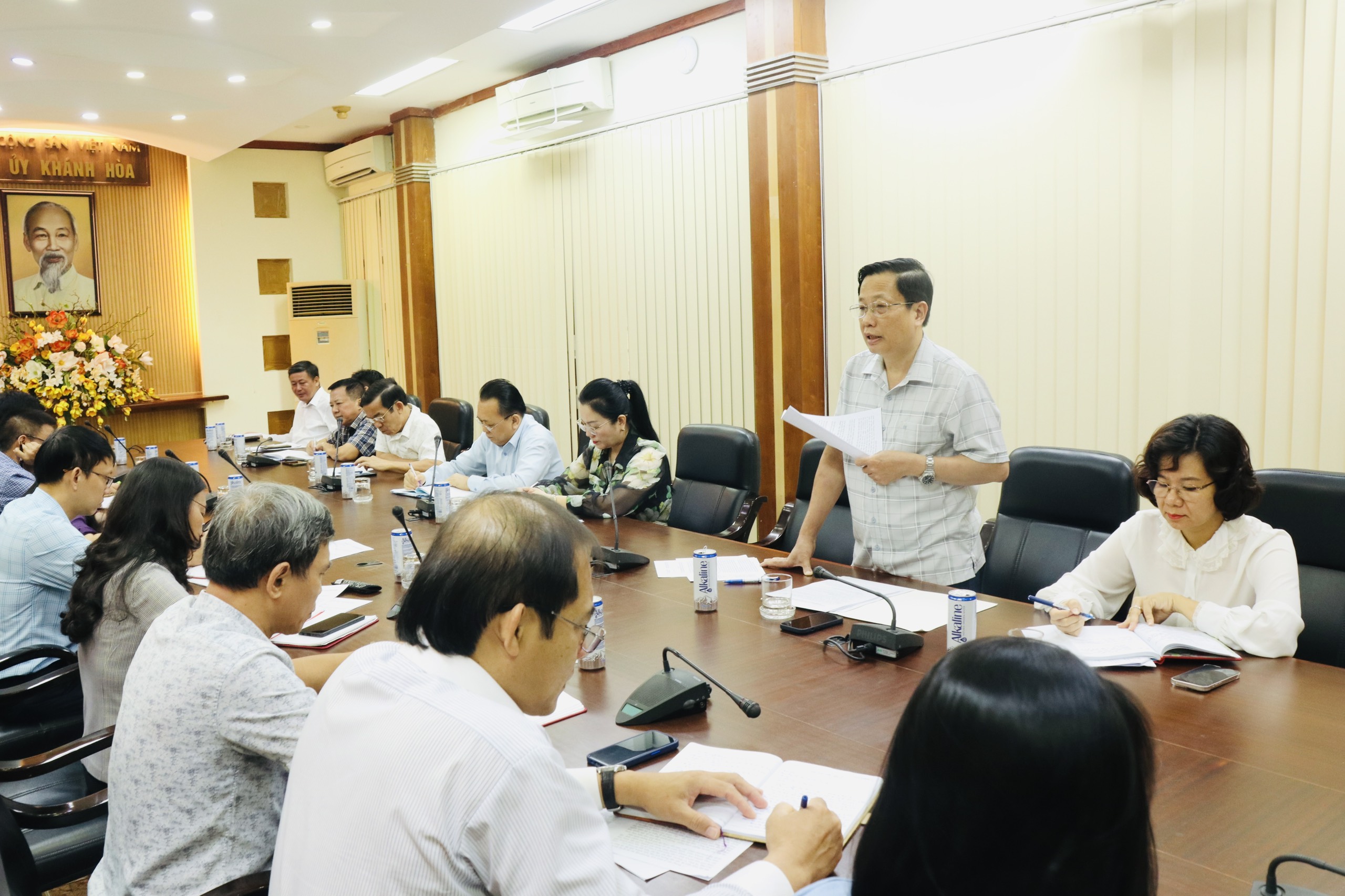 Thường trực Tỉnh ủy giao ban công tác tháng 4-2024