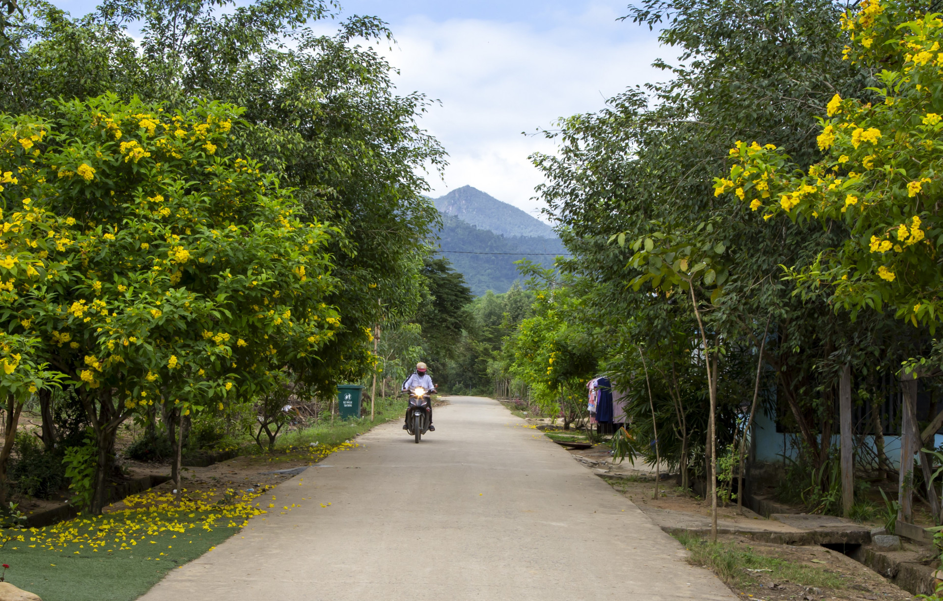 Một góc xã miền núi Giang Ly, huyện Khánh Vĩnh