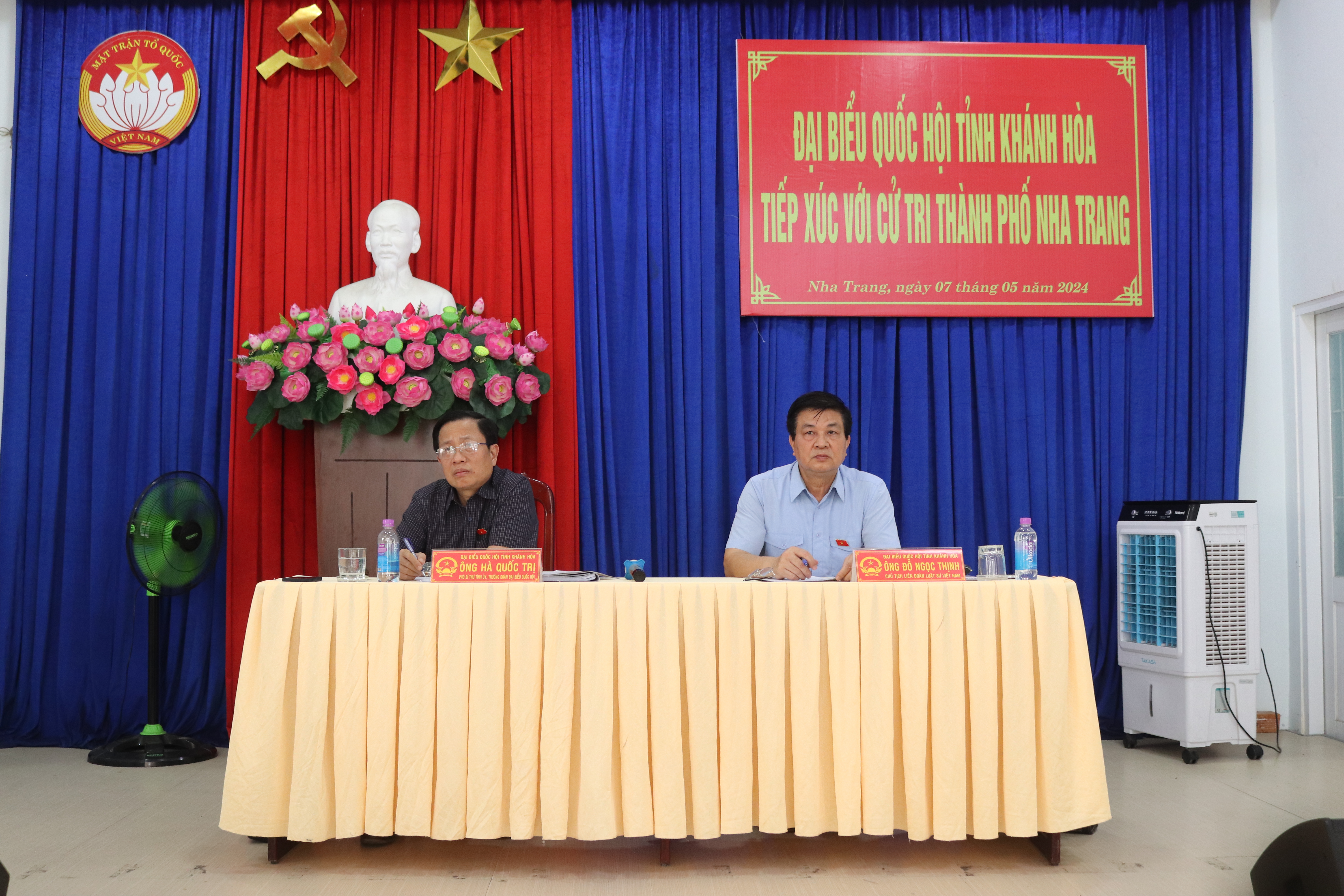 Đại biểu Quốc hội tỉnh tiếp xúc cử tri TP. Nha Trang