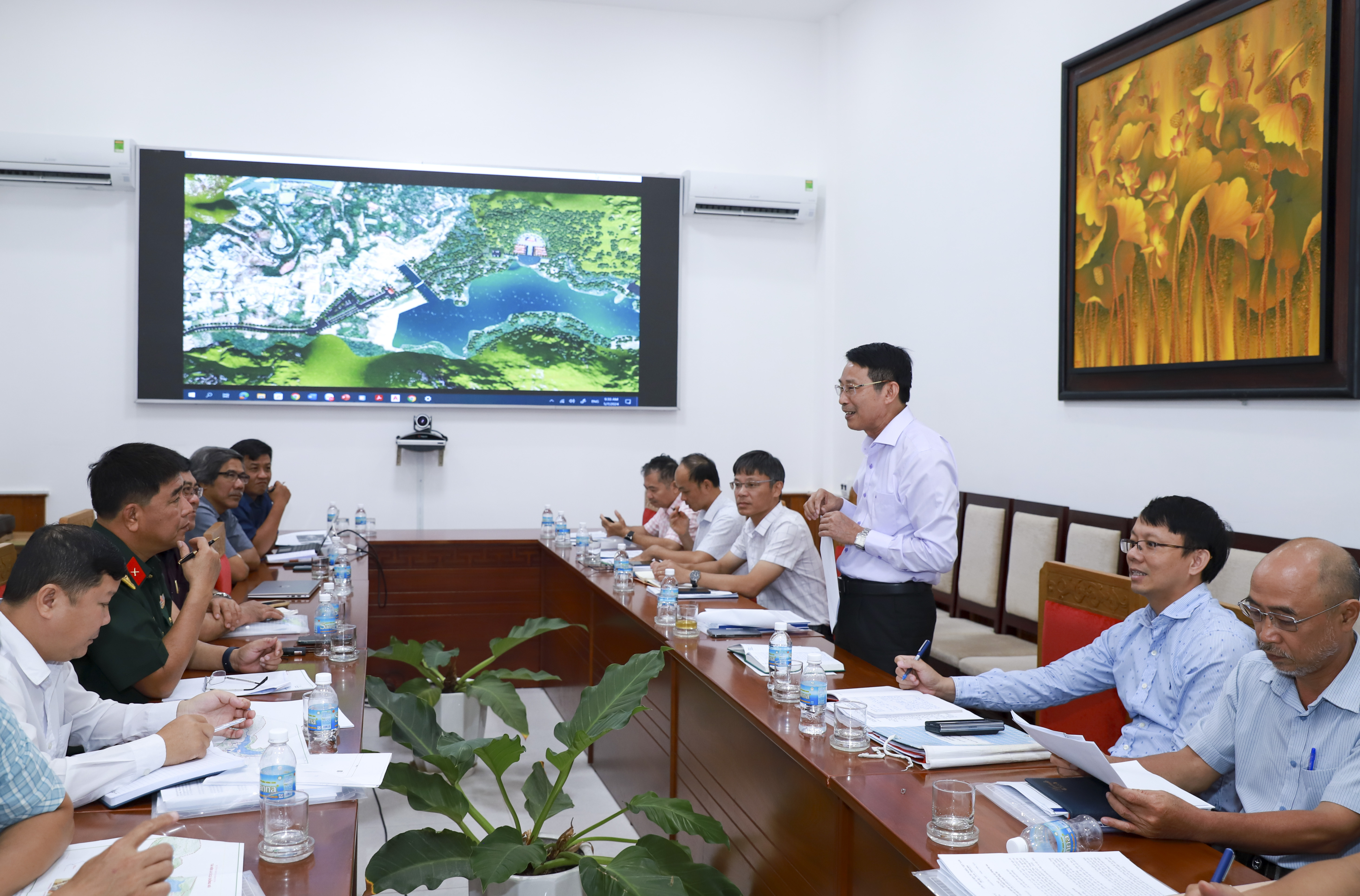 Sớm hoàn thiện báo cáo đề xuất đầu tư Dự án Tái hiện căn cứ cách mạng Đồng Bò