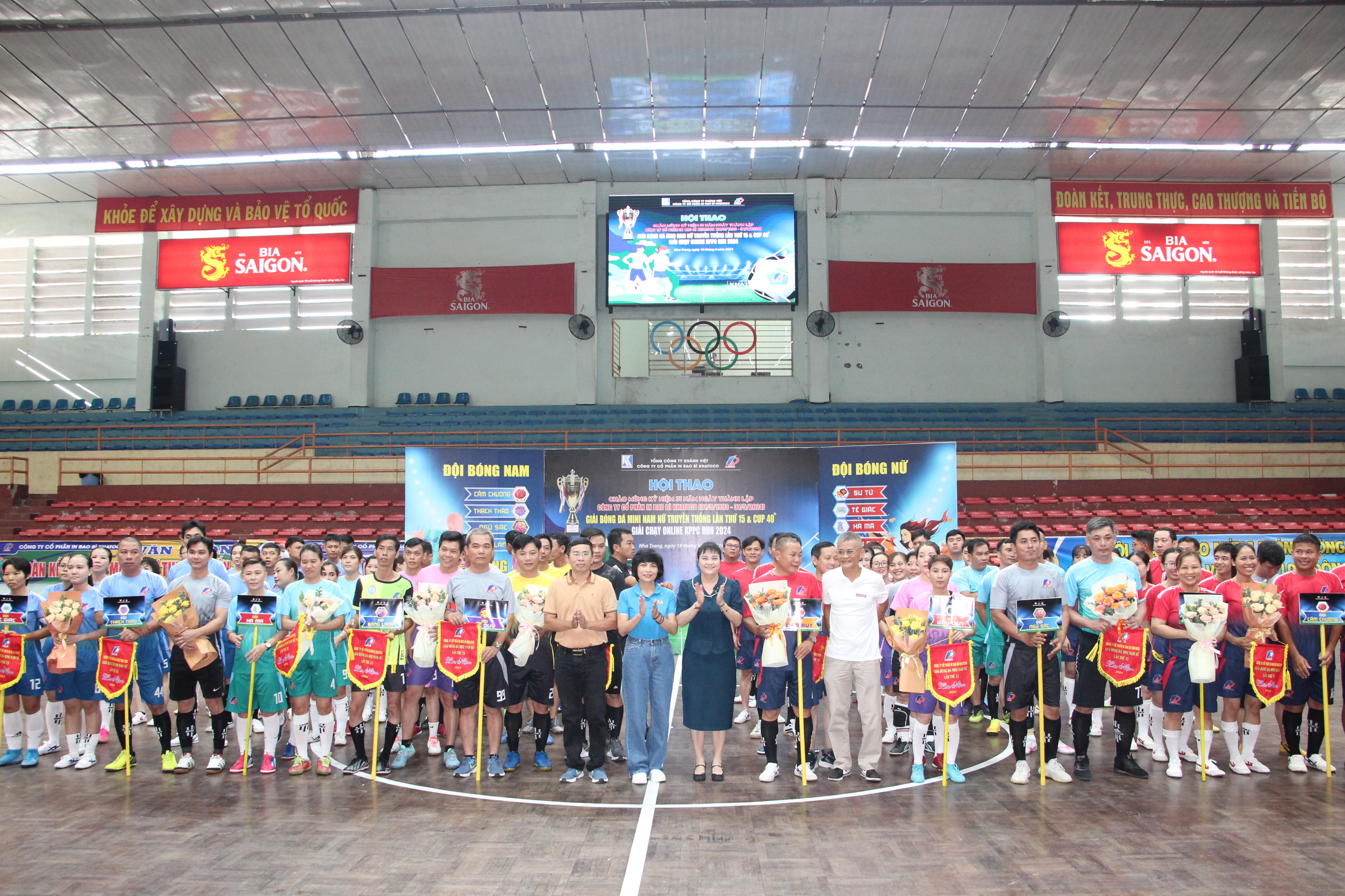 Hội thao chào mừng kỷ niệm 31 năm ngày thành lập Công ty Cổ phần In bao bì Khatoco