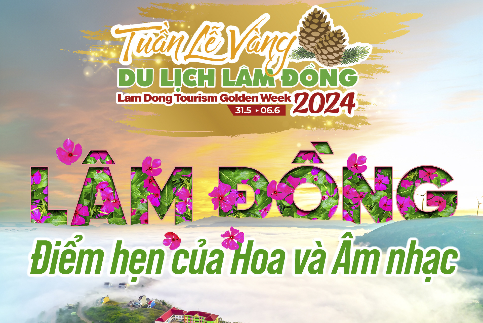 Nhiều sự kiện hấp dẫn tại Tuần lễ Vàng du lịch Lâm Đồng 2024