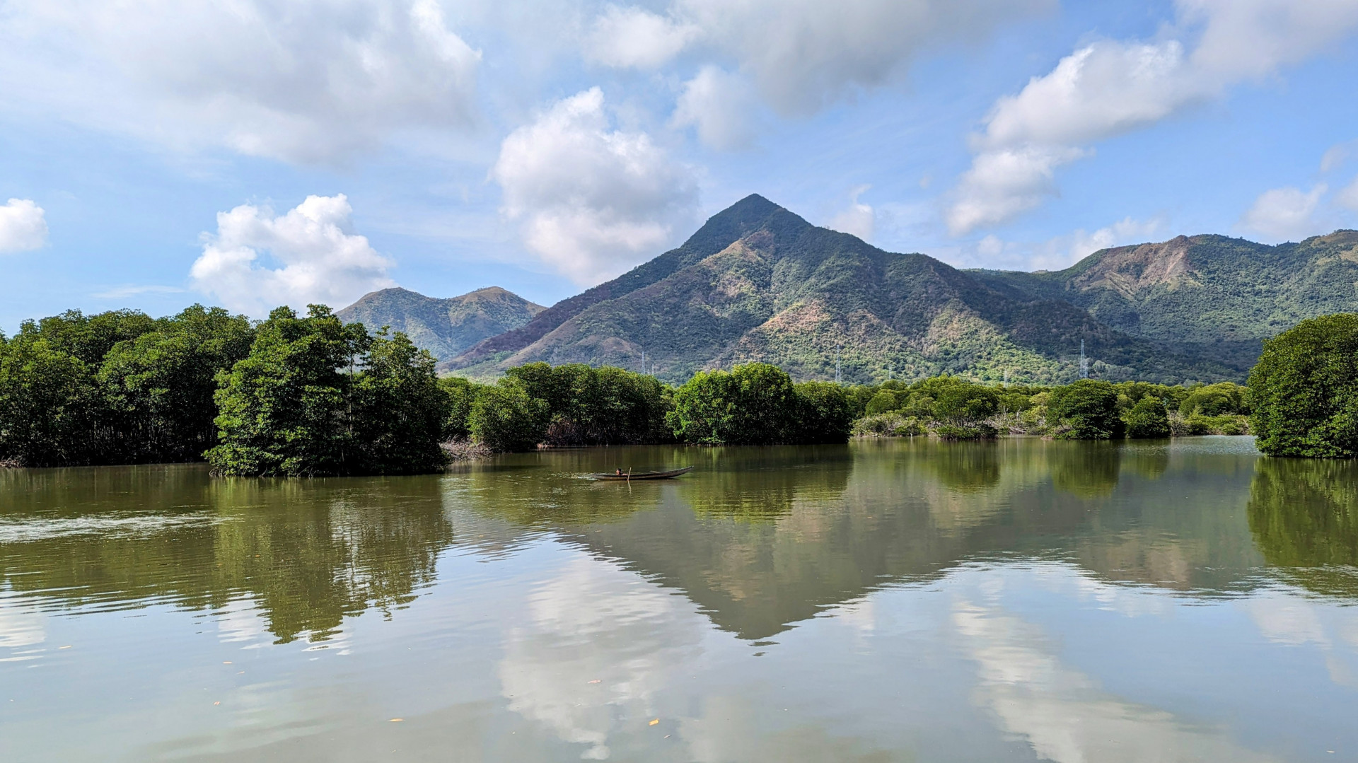 Màu xanh ở Tân Đảo 