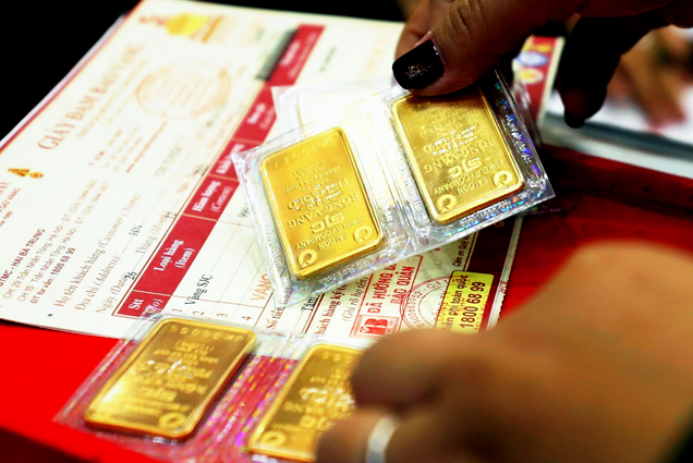 Giá vàng sáng 15/5