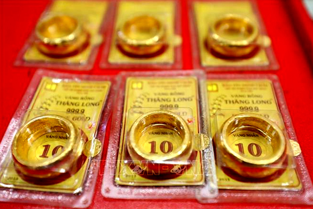 Giá vàng sáng 1/5