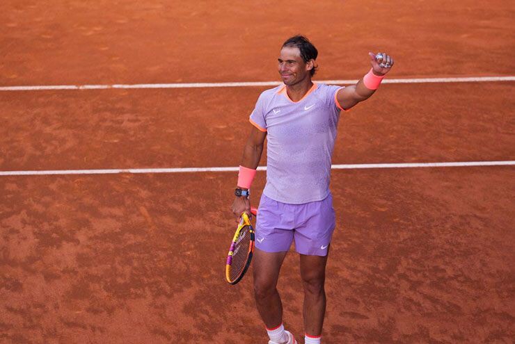 Nadal sẵn sàng cho Rome Masters