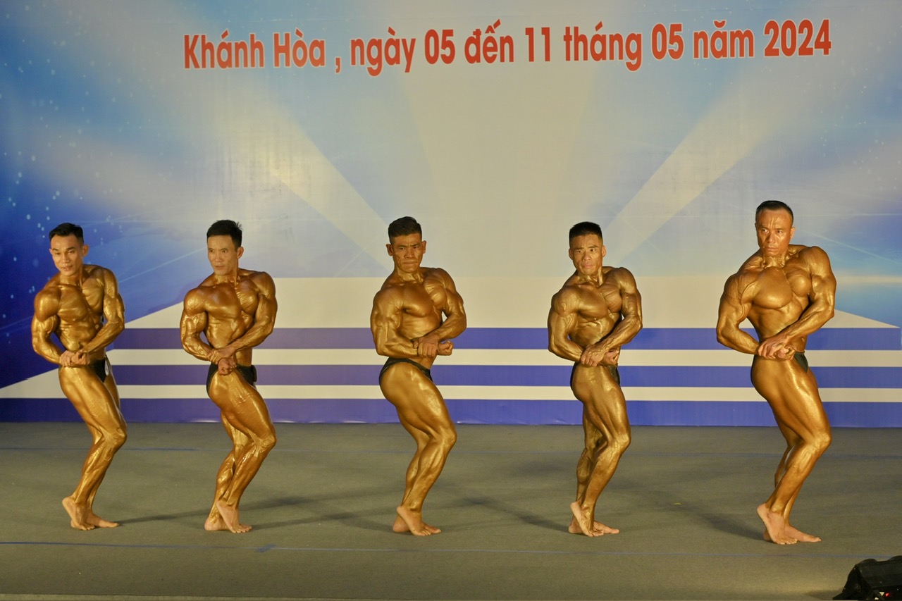 Gần 200 vận động viên tranh tài Giải vô địch Thể hình các câu lạc bộ toàn quốc