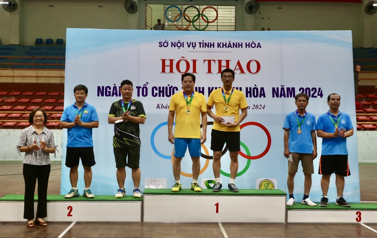 Hơn 130 vận động viên tranh tài tại Hội thao Ngành Tổ chức tỉnh Khánh Hòa 2024