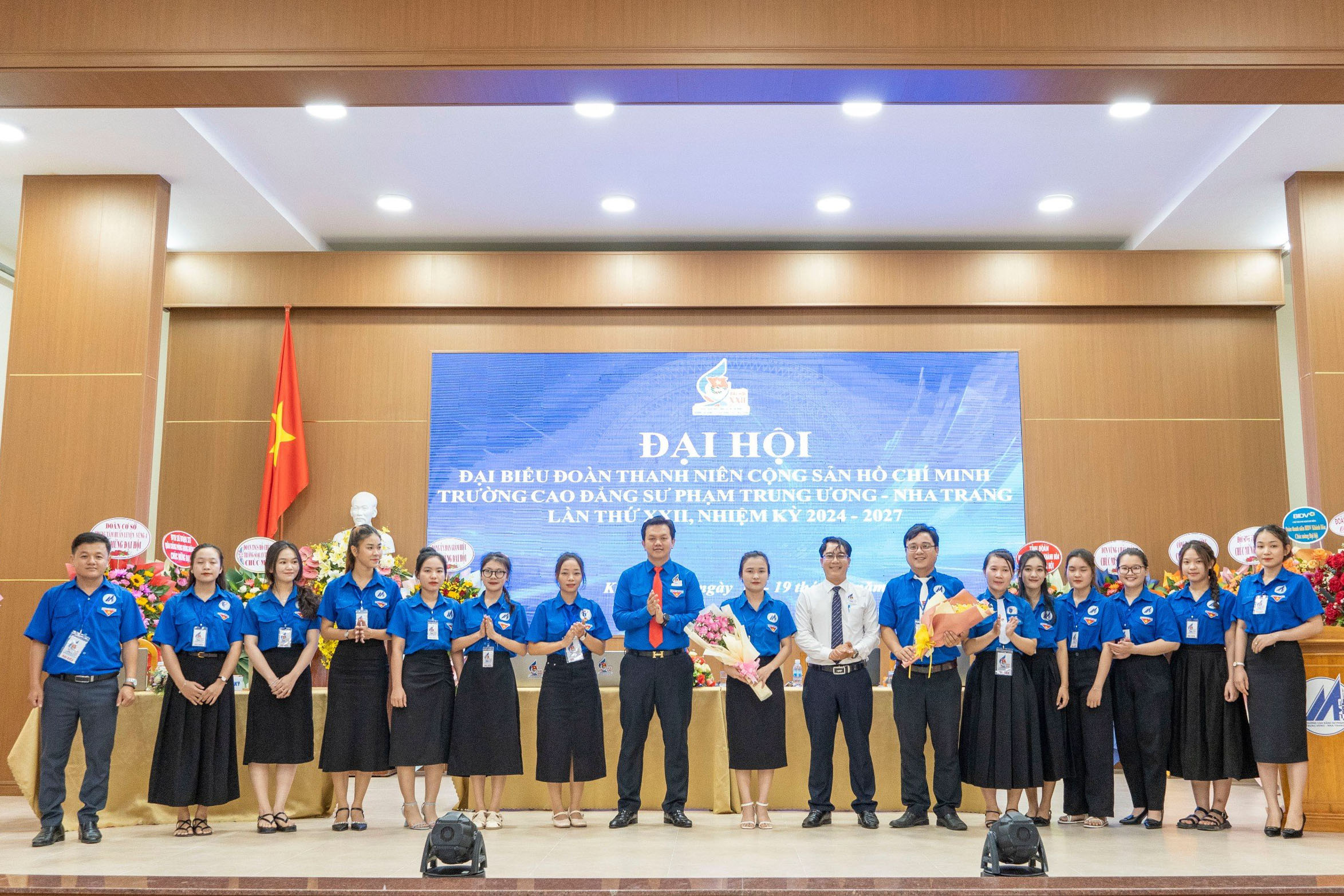 Đại hội đại biểu Đoàn Trường Cao đẳng Sư phạm Trung ương - Nha Trang lần thứ XXII