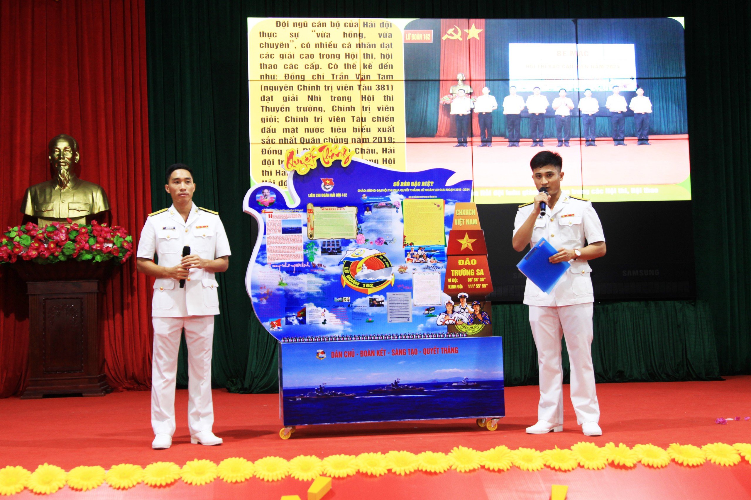 Lữ đoàn 162, Vùng 4 Hải quân: Hội thi tuyên truyền viên trẻ năm 2024