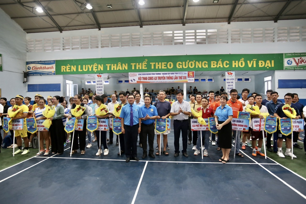 Hội thao ngành Công Thương - ngành Xây dựng năm 2024