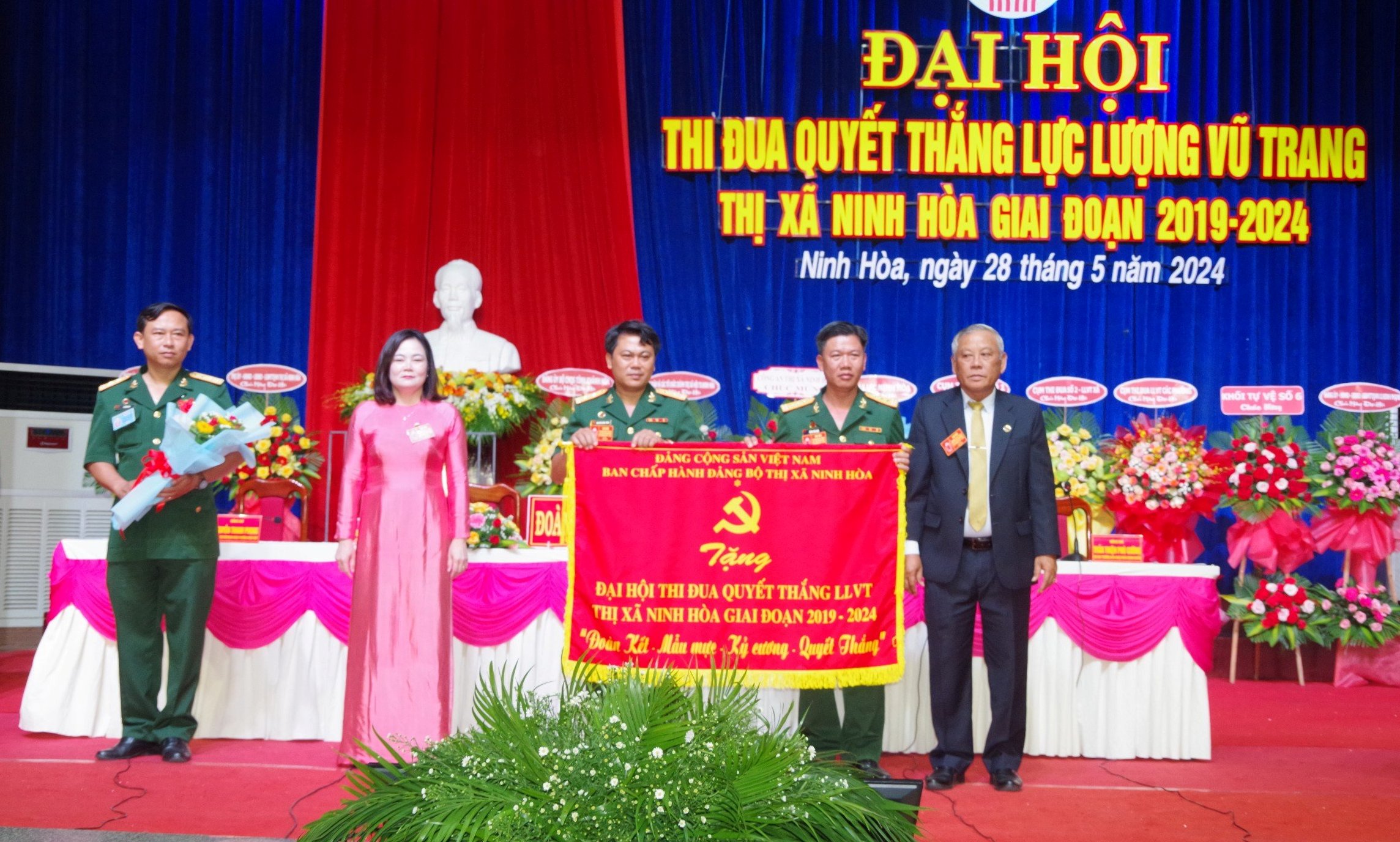 Đại hội thi đua Quyết thắng lực lượng vũ trang thị xã  Ninh Hòa giai đoạn 2019 - 2024 