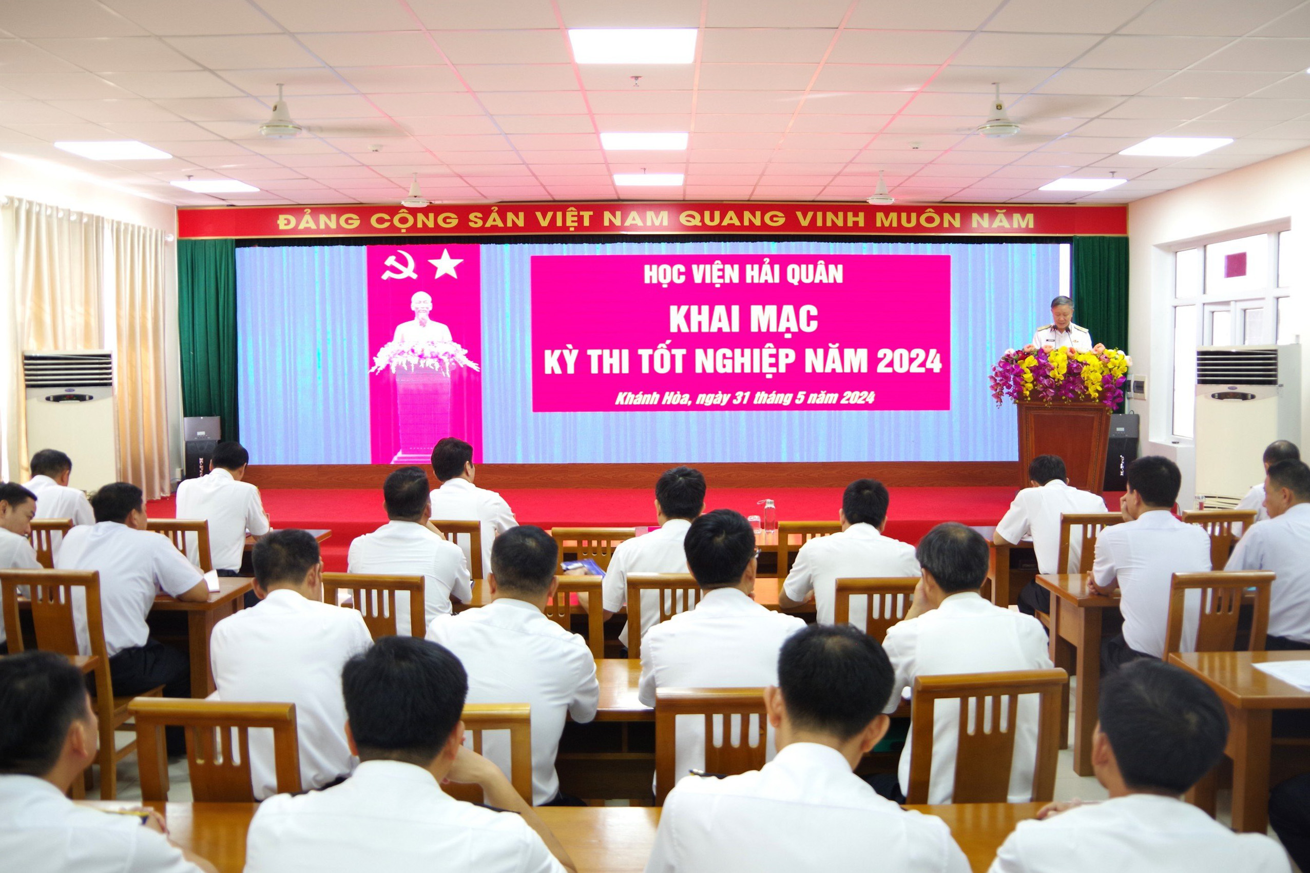 Học viện Hải quân khai mạc kỳ thi tốt nghiệp năm 2024
