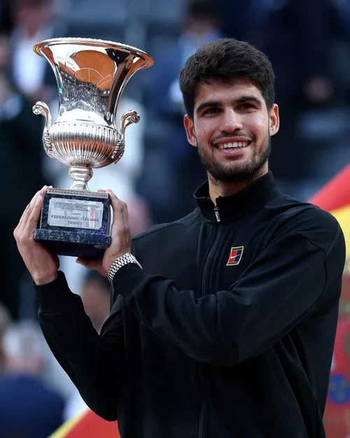 Alcaraz đăng quang đẳng cấp tại Rome Open