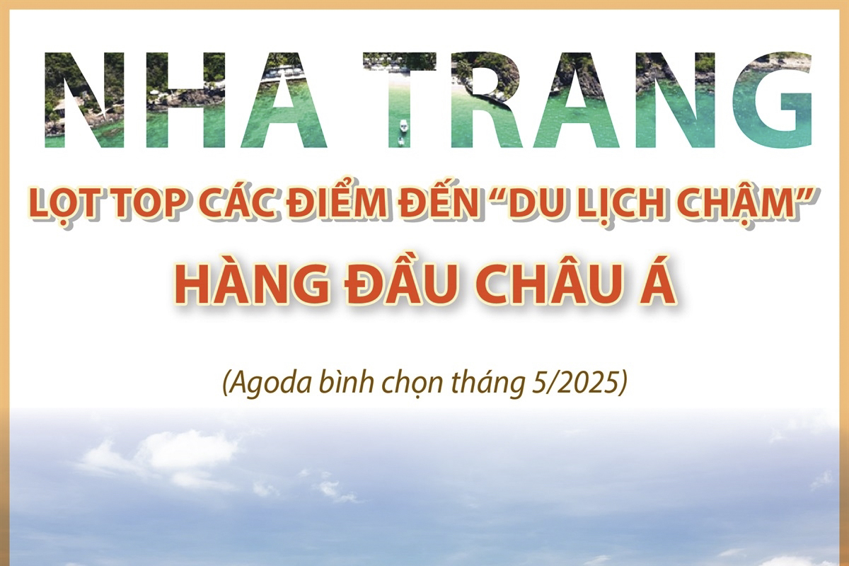 Nha Trang lọt top các điểm đến “du lịch chậm” hàng đầu châu Á