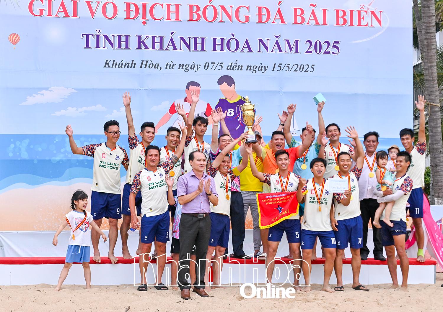 Nha Trang City win Khanh Hoa’s beach football tournament 2025