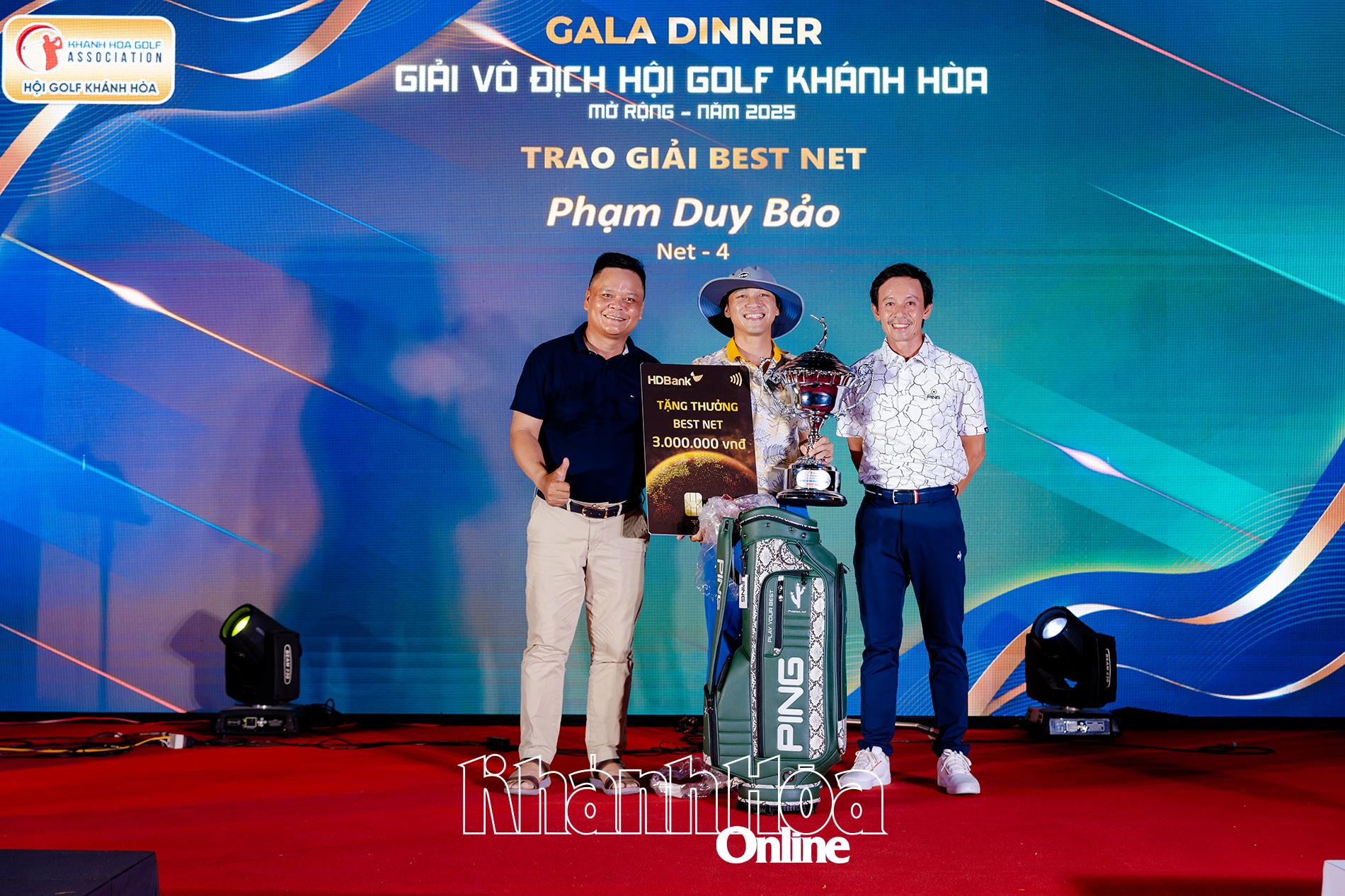 Pham Duy Bao won “Best Net”