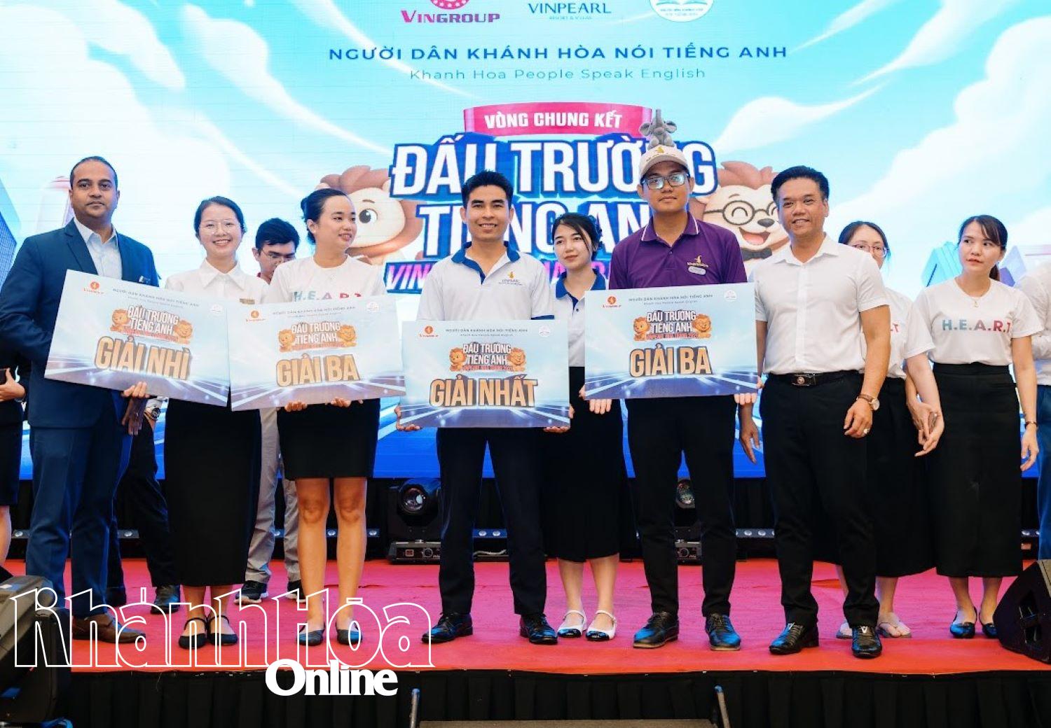 200 thí sinh tham gia cuộc thi Đấu trường tiếng Anh Vinpearl