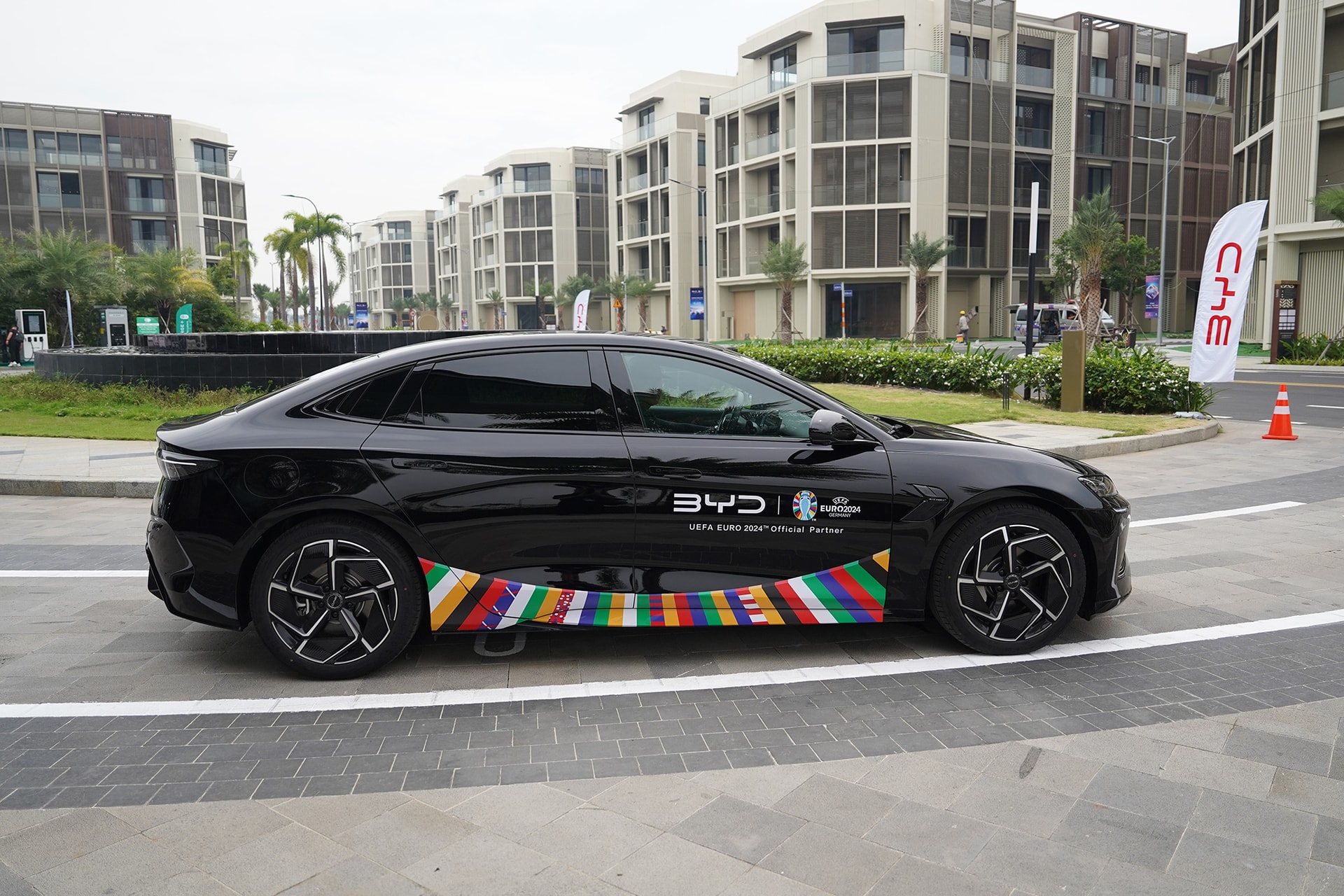 Ba loại xe điện BYD cho mượn là những sản phẩm đầu tiên hãng tung ra Việt Nam hồi tháng 7-2024. Ảnh: Hoàng Linh