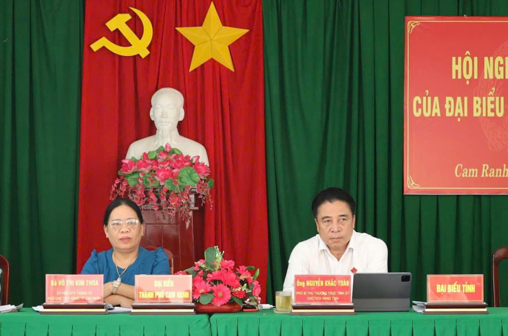 Đại biểu HĐND tỉnh Khánh Hòa tiếp xúc cử tri tại TP. Cam Ranh