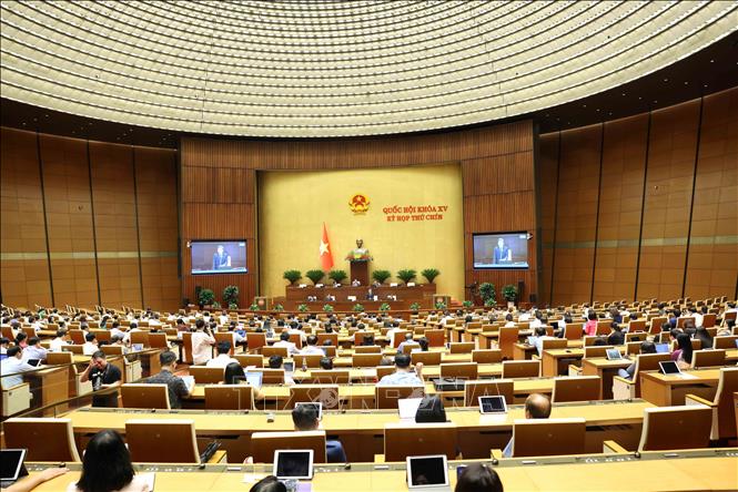 Toàn cảnh phiên họp Quốc hội ngày 26/5. Ảnh: Phương Hoa/TTXVN
