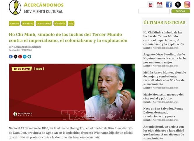 Truyền thông Argentina ca ngợi Chủ tịch Hồ Chí Minh - chính khách lỗi lạc của thế giới