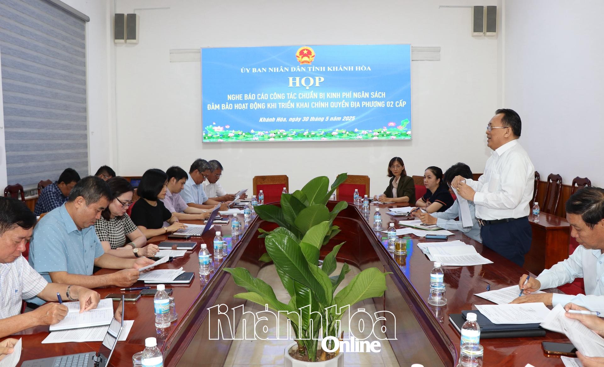 Đảm bảo ngân sách khi triển khai chính quyền địa phương 2 cấp