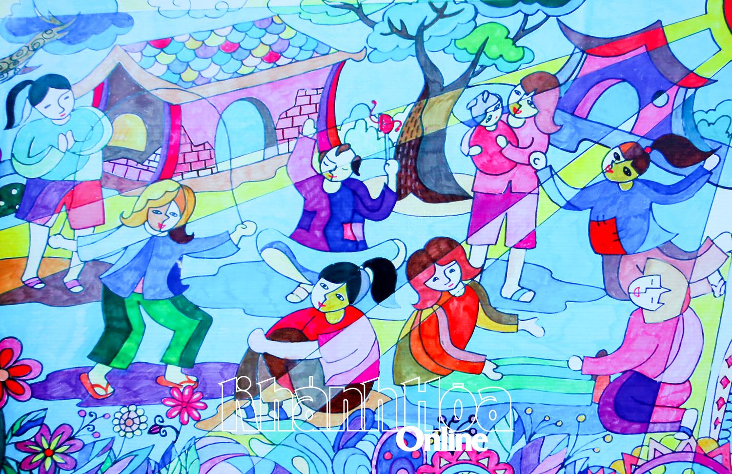 Một số tác phẩm đạt giải cao tại cuộc thi.