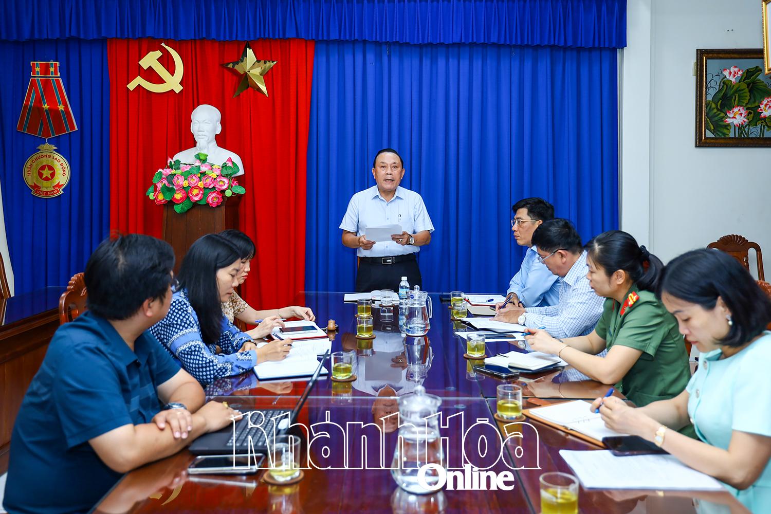 Rà soát công tác chuẩn bị cho Lễ kỷ niệm 100 năm Ngày Báo chí cách mạng Việt Nam