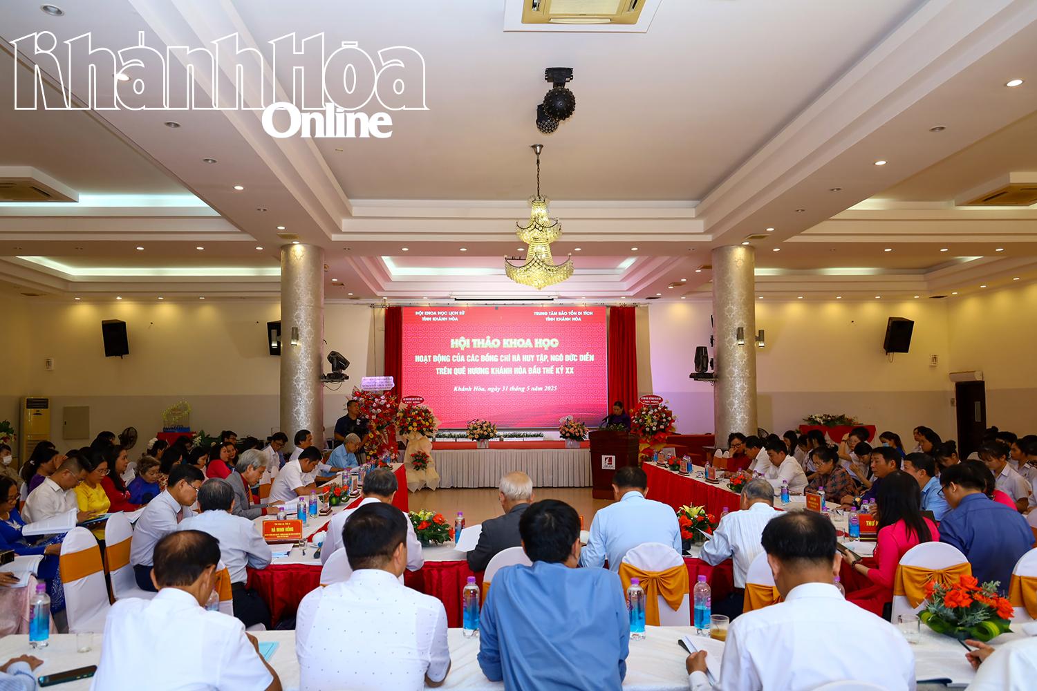 Quang cảnh hội thảo.