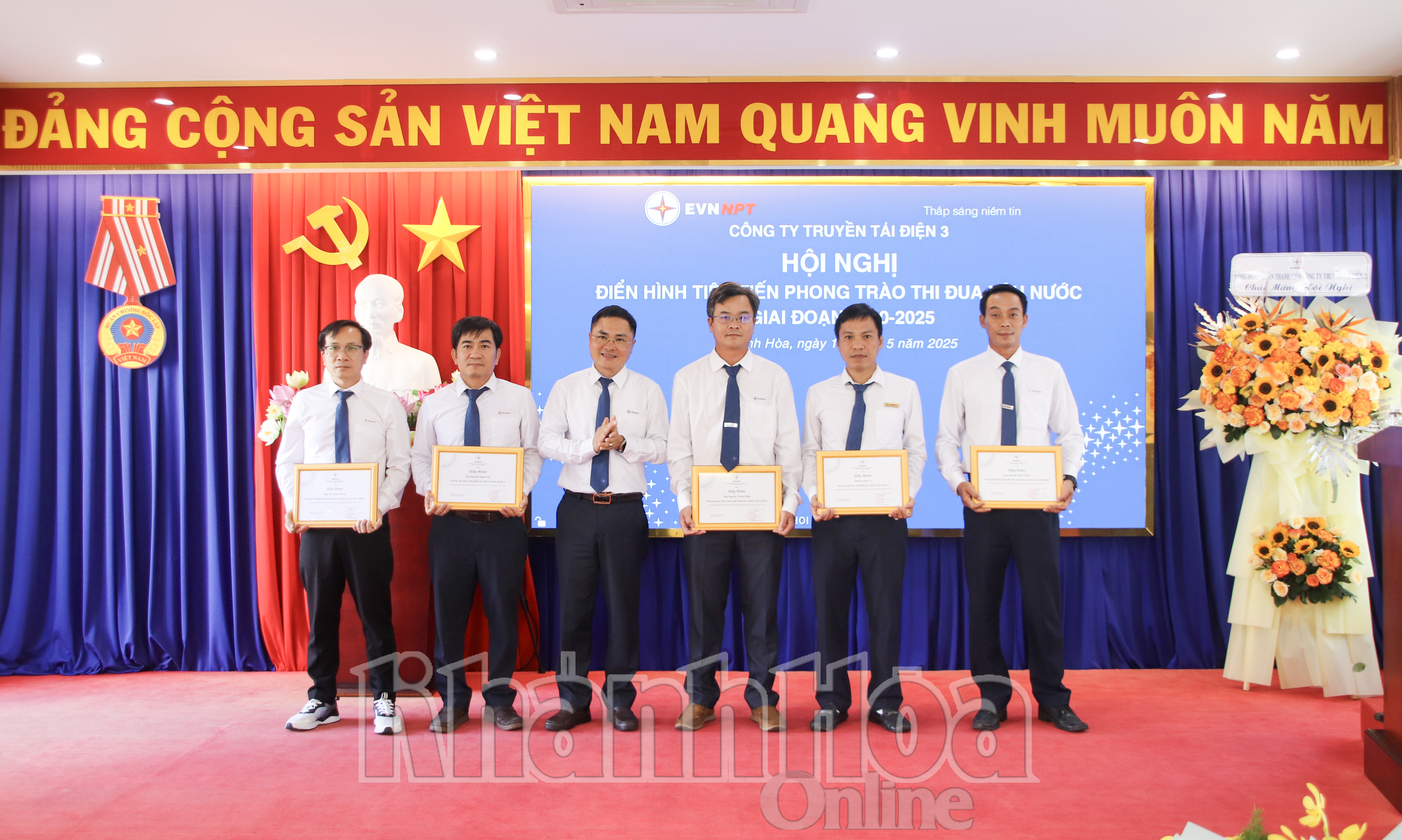 Công ty Truyền tải điện 3 tổ chức hội nghị điển hình tiên tiến thi đua yêu nước giai đoạn 2020-2025