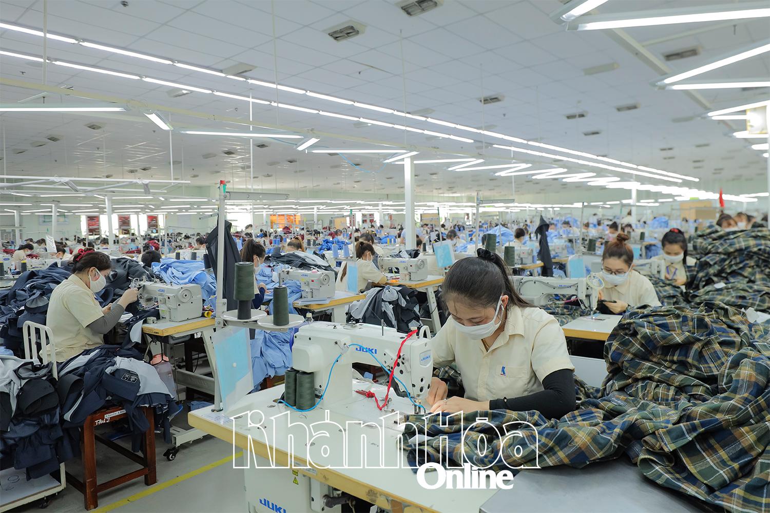 Xí nghiệp May Khatoco.
