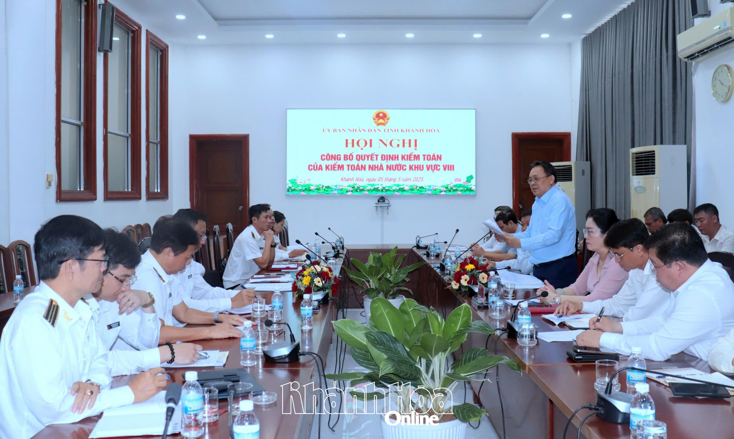 Kiểm toán Nhà nước khu vực VIII công bố quyết định kiểm toán ngân sách địa phương của tỉnh Khánh Hòa