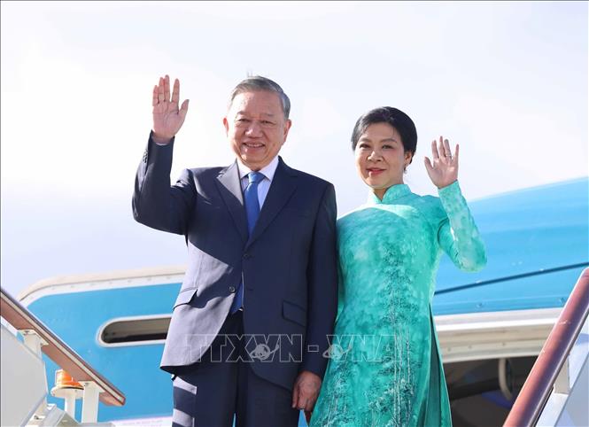 Tổng Bí thư Tô Lâm bắt đầu thăm chính thức Liên bang Nga 