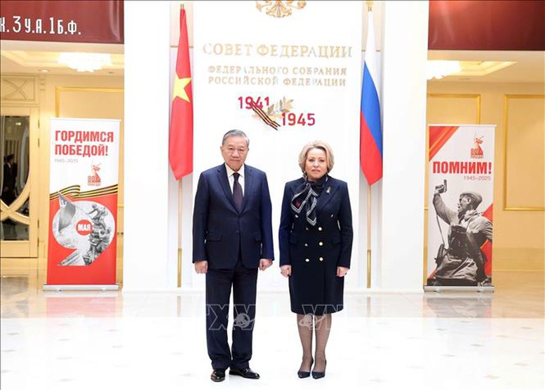 Phát triển quan hệ Đối tác chiến lược toàn diện với Nga