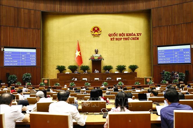 Thông cáo báo chí số 12, Kỳ họp thứ 9, Quốc hội khóa XV