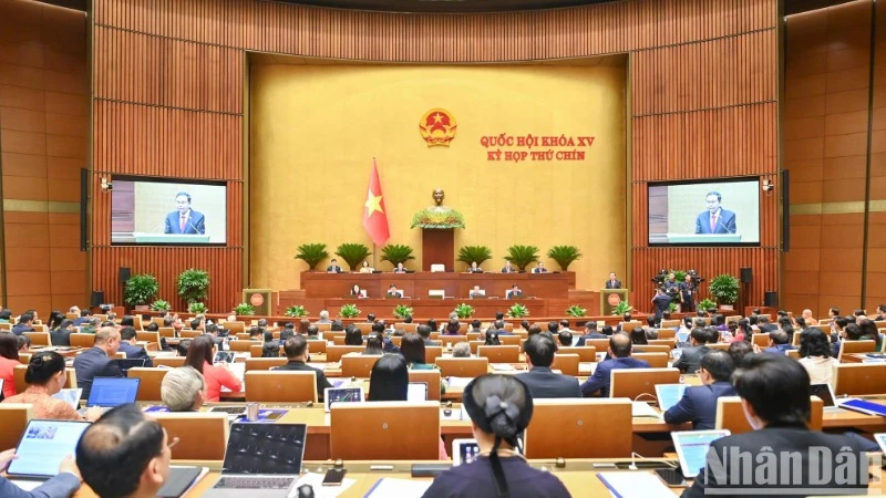 Thông cáo báo chí số 1, Kỳ họp thứ 9, Quốc hội khóa XV