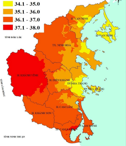 Khánh Hòa: Nắng nóng trong 2 ngày tới
