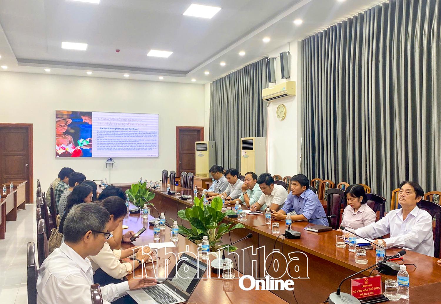 Hội thảo toàn quốc Đề án "Quốc tế hóa văn hóa Việt Nam và Việt Nam hóa văn hóa quốc tế"