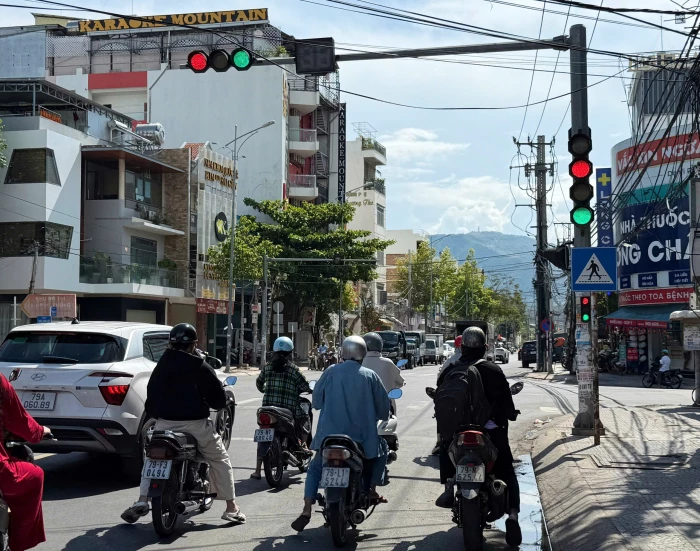Đèn tín hiệu giao thông bị lỗi
