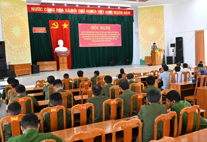 Xã Thuận Bắc sơ kết 1 năm thực hiện Kết luận số 132 của Bộ chính trị