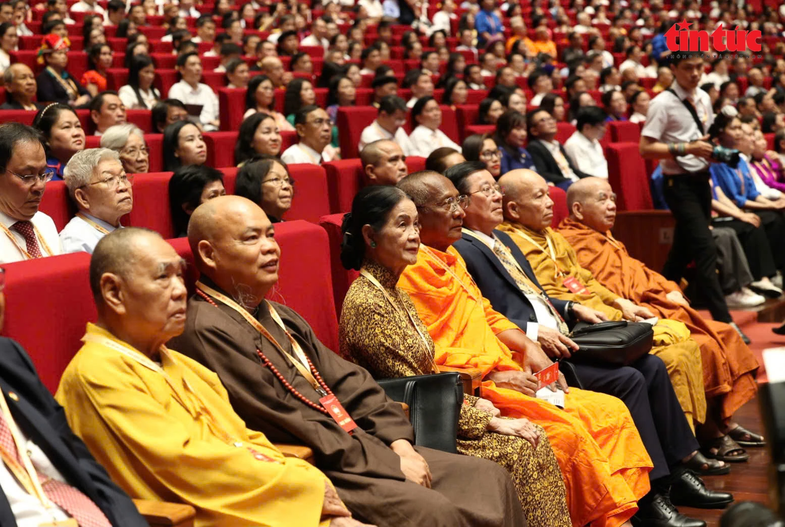 Các đại biểu tham dự phiên trù bị Đại hội.