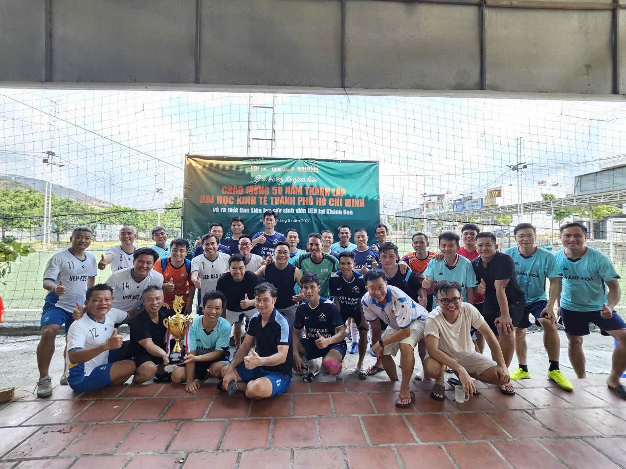 Các hoạt động giao lưu thể thao pickleball và bóng đá tại Khánh Hòa.