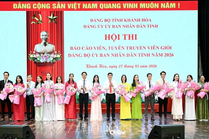 Vòng chung khảo Hội thi Báo cáo viên, tuyên truyền viên giỏi Đảng bộ UBND tỉnh năm 2026